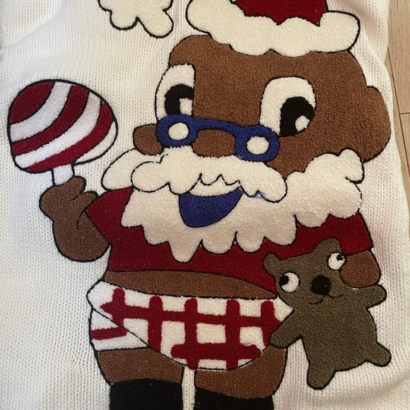 New Whoopi Goldberg Baby Santa Christmas Holiday ‘ugly sweater’ With POC… - Picture 4 of 8